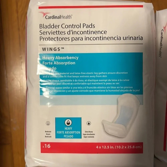 Cardinal Health Bladder Control Pads Heavy Absorbency 4pk - Picture 3 of 6